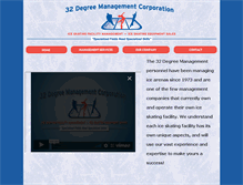 Tablet Screenshot of 32degreemanagement.com